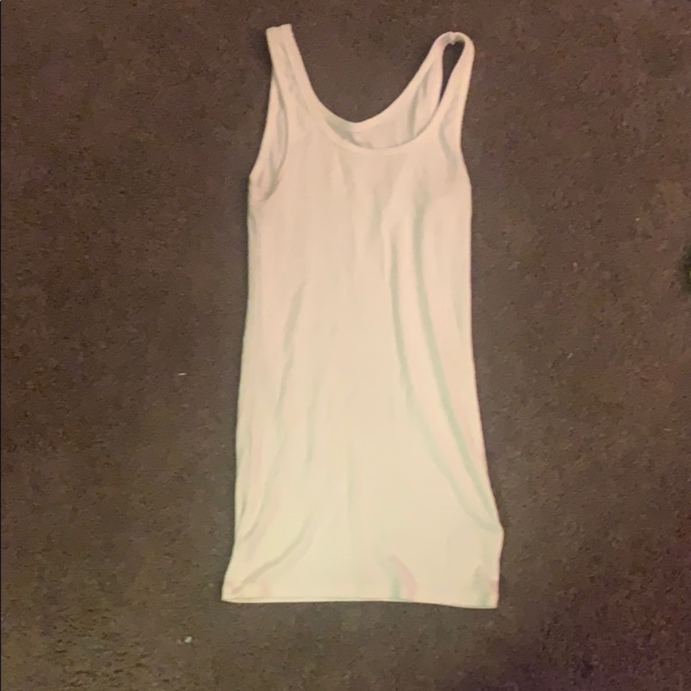 White tank top